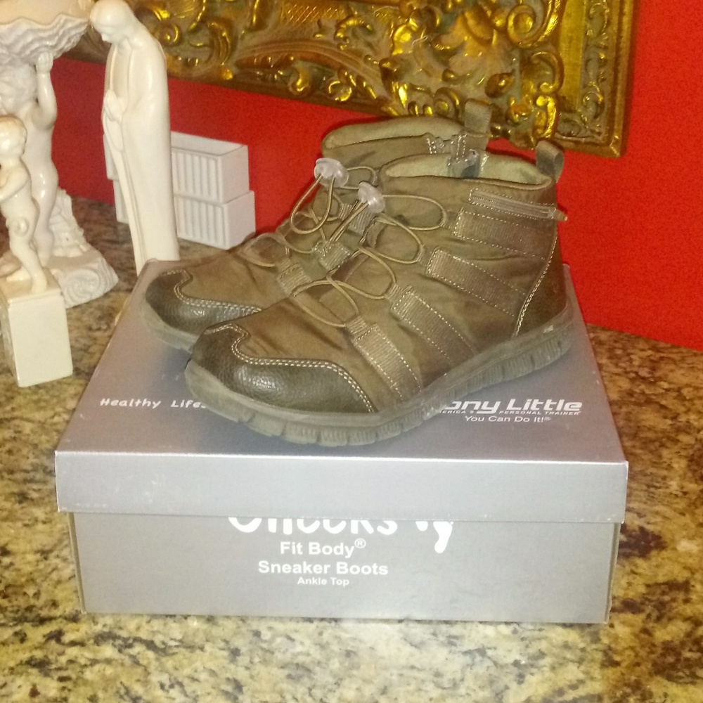 Tony Little Cheeks Fitbody Ankle Sneakers